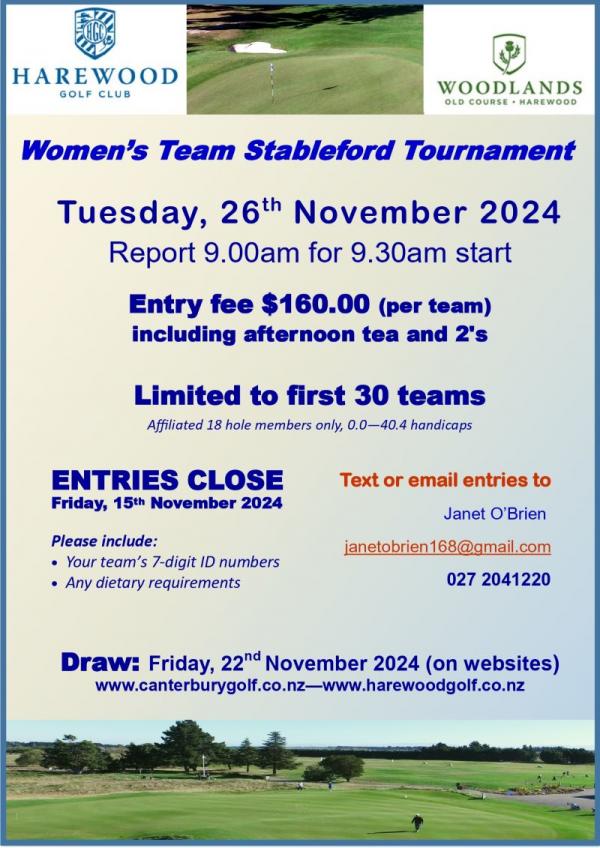 Harewood Womens Teams