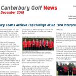 Canterbury Golf Newsletter December 2018 lefttile
