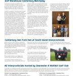Canterbury Golf Newsletter October 2018 Page 2