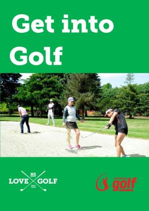 Get into Golf booklet for Green Prescription small