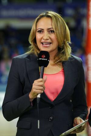 sky sports presenter and former black fern melodie robinson picture supplied by sky sports publicity handout