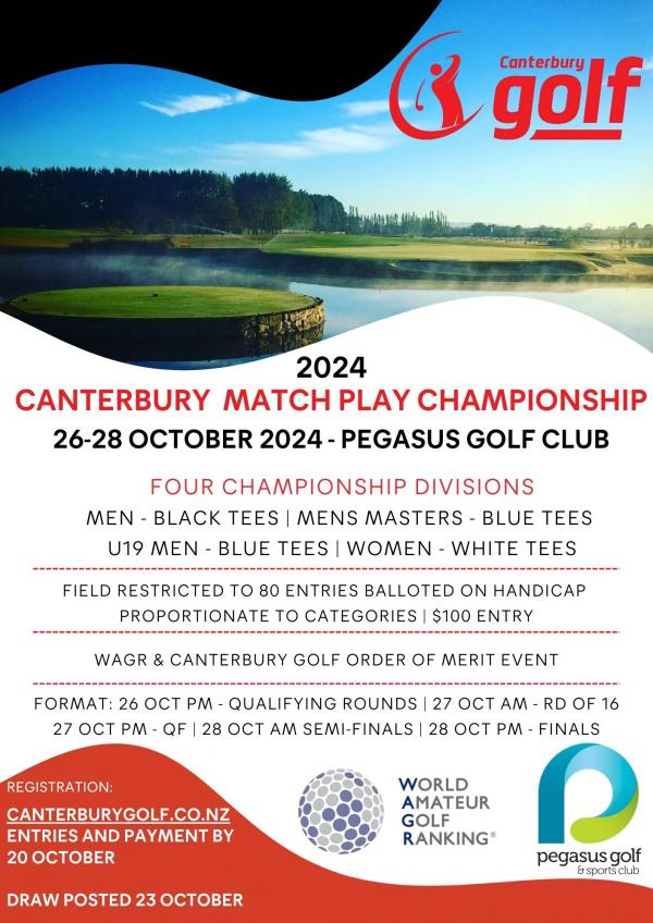 2024 Canterbury Match Play Championship Poster JPG