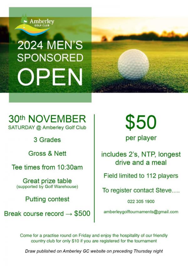 Amberley Mens Open